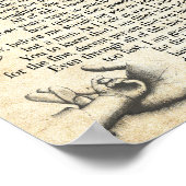 Son Gift | Hartelijk dank voor uw bijdrage aan mij Poster (Hoek)