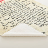 Son Gift | Hartelijk dank voor uw bijdrage aan mij Sherpa Deken (3/4)