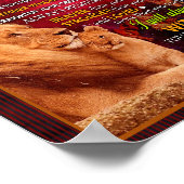 Son Gifts | Brief aan mijn zoontje van papa Poster (Hoek)