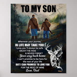 Son Gifts   Brief aan mijn zoontje van papa Poster