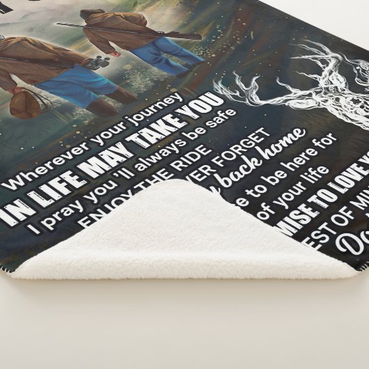 Son Gifts | Brief aan mijn zoontje van papa Sherpa Deken (3/4)