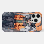 Son Goku Streetwear Editie iPhone Hoesje (Achterkant horizontaal)