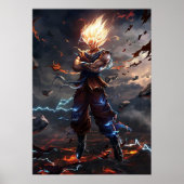 Son Goku Super Saiyan Poster (Voorkant)
