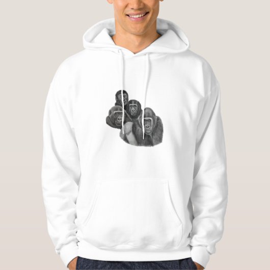 Son Gorilla Hoodie By AGE Gorilla Life GL/TFW (Voorkant)