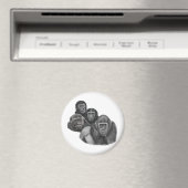 Son Gorilla Magnet By AGE. Gorilla Life (Insitu (Vaatwasser))