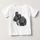 Son Gorilla T-shirts By AGE. Gorilla Life GL/TFW (Voorkant)