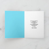 Son Happy Birthday Away at College Kaart (Binnen)