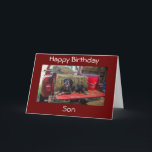 ***SON*** HAPPY BIRTHDAY KAART<br><div class="desc">HEEFT UW ZON IEDEREEN EEN KLEINE TEKST GESTELD? WAT IS EEN BEAUTIFUTIEVERKLARING VOOR ZEKERHEID. IK HOOP DAT JE DEZE KAART HEBT OM DIE SPECIALE "ZON" TE GEVEN EN DANK JE VOOR HET OPSLAAN MET 1 VAN MIJN 8 STORES!</div>