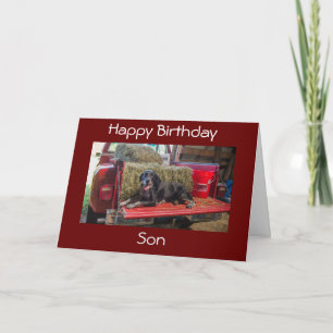 ***SON*** HAPPY BIRTHDAY KAART