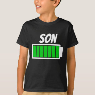 Son Humor met hoge batterijvoeding T-shirt
