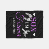 Son I'm Forever Missing You  Fleece Deken (Voorkant (Horizontaal))