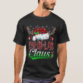 Son-in-law Claus Christmas Light Matching Family X T-shirt (Voorkant)