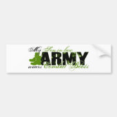 Son-in-law Combat Boots - ARMY Bumpersticker (Voorkant)