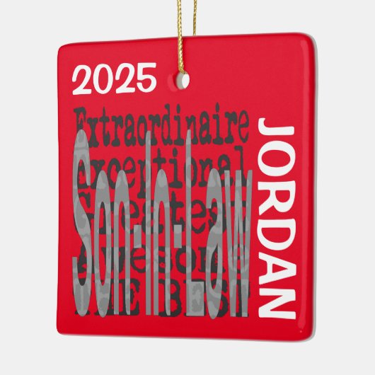 Son-In-Law Extraordinaire CUSTOM Keramisch Ornament (Links)