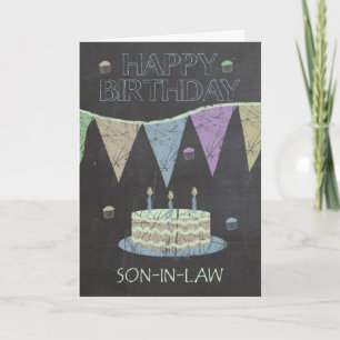 Son-in-Law Trendy Krijtbord Effect, Kaart