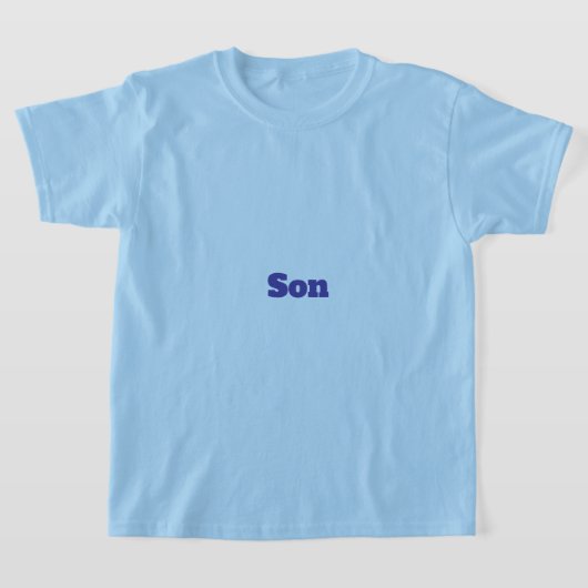 Son Lichtblauw T-shirt (Laagn)