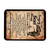 Son Lovers | Aan mijn geweldige zoon herinner ik m Magneet (Horizontaal)