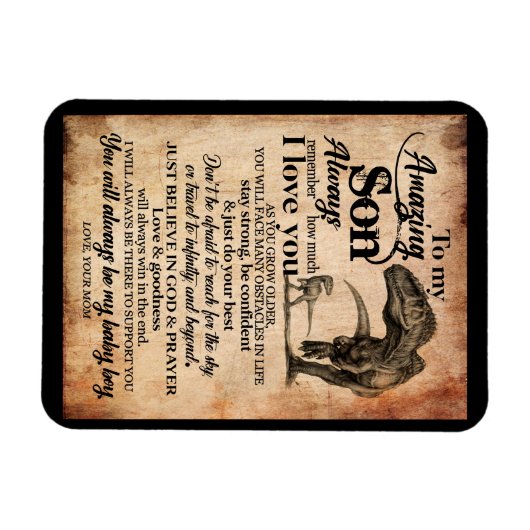 Son Lovers | Aan mijn geweldige zoon herinner ik m Magneet (Horizontaal)