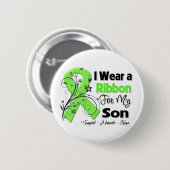 Son - Lymphoma Ribbon Ronde Button 5,7 Cm (Voorkant /achterkant)