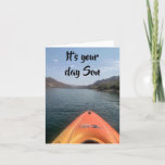 *SON* "NICE SMOOTH RIDE" FOR YOUR BIRTHDAY KAART<br><div class="desc">OUR LAKE... .NICE PLACE FOR PHOTOS AND I HOPE YOU LIKE THIS ONE!!! REMEMBER YOU CAN CHANGE THE VERSE ON THE INSIDE OF ALL MY CARDS AS WELL AS THE OUTSIDE!!! THANKS FOR STOPPING BY 1 OF MY 8 STORES!!!</div>