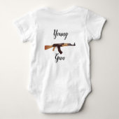 Son Of A Gun Young Gun Romper (Achterkant)