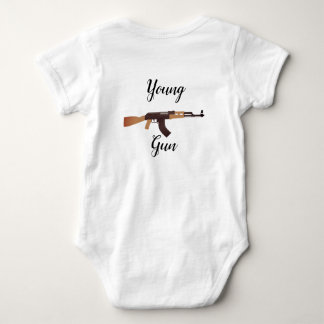 Son Of A Gun Young Gun Romper