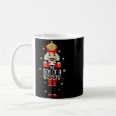 Son Of A Nutcracker Funny Christmas Family Matchin Koffiemok (Links)