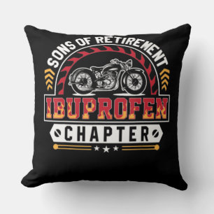 Son Or Arthritis Old Riders Funny Art Gift Kussen