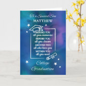 Son Personalize College afstudeerofferte Kaart (Gele Bloem)