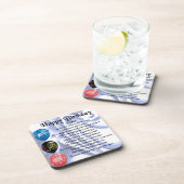 Son Poem - Happy Birthday Bier Onderzetter (Rechterzijde)