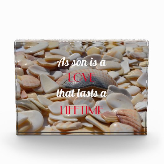 Son Quote Fotoblokken (Voorkant)