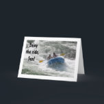 "SON" RAFTERS ZEGGEN "GENIET VAN DE RIT" EN JE VER KAART<br><div class="desc">GEWELDIGE KAART VOOR "JE ZOONTJE" ALS ZE AVONTUURLIJK IS... ."RAFTERS" ZEGGEN GENIET VAN DE RIT EN GENIET OP JE VERJAARDAG NOG MEER!</div>