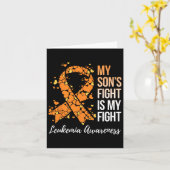 Son’s Fight is mijn strijd tegen leukemie Kaart (Gele Bloem)