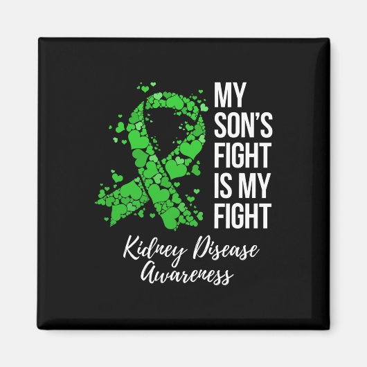 Son’s Fight is mijn strijd tegen nierziekte Magneet (Voorkant)