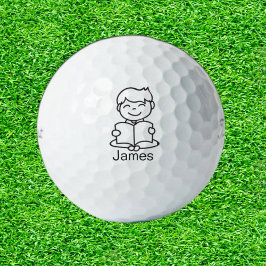 Son schattig golfcadeau golfballen