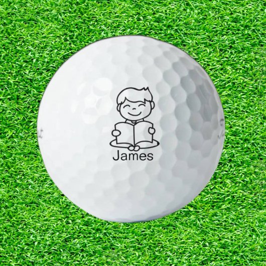 Son schattig golfcadeau golfballen