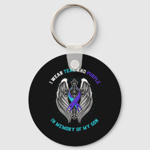 Son Suicide Awareness Shirt Graphic Prevention ITE Sleutelhanger