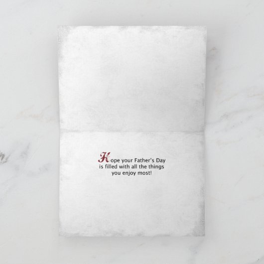 Son Vaderdag Groot Grunge Honkbal, Sport Kaart (Binnen)