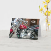 **SON** WAT EEN RIDE-VADERDAG KAART (Gele Bloem)