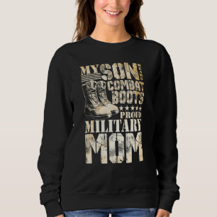 Son Wears Combat Boots Militaire Famil Trui
