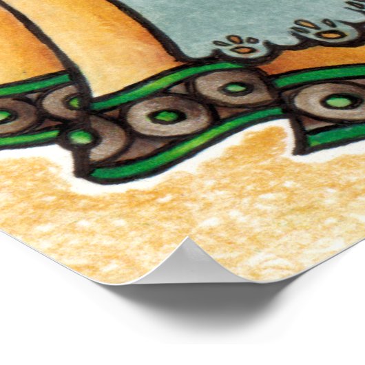 Sona Belly Dancer Poster (Hoek)