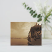 Soñando en el puerto briefkaart (Staand voorkant)