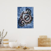 Sonata in Blue Poster Wall Art (Keuken)