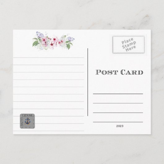 SONATA - SYLVIA 10-27- 2023 - BRIEFKAART (Achterkant)