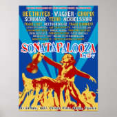 Sonatapalooza 1827 Concert Poster (Voorkant)