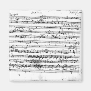 Sonate Premiere voor viool en harpsichord Magneet