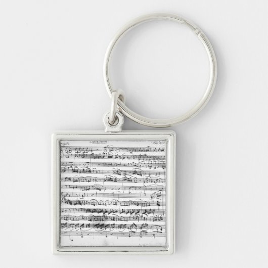 Sonate Premiere voor viool en harpsichord Sleutelhanger (Voorkant)