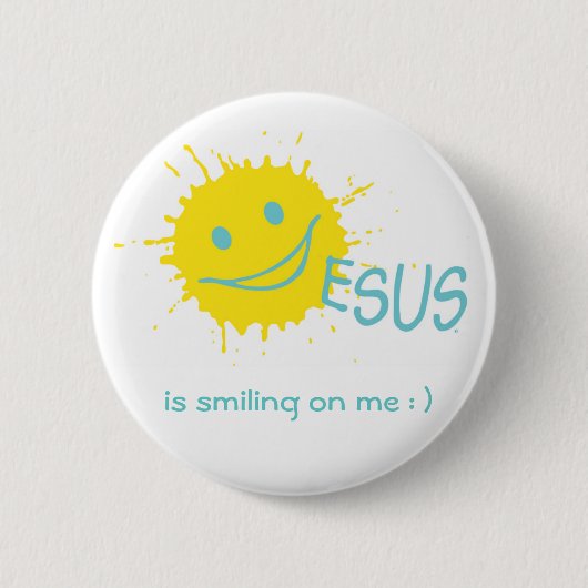 Sonburst Jesus Button (Voorkant)