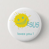 Sonburst Jesus Button Collectie (Voorkant)