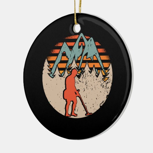  Sondeln Metaal Detectorist Keramisch Ornament (Links)